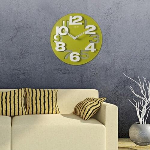 Modern Design Round Large Wall Clock 3D DIY Quartz Clocks Fashion Watches Acrylic Mirror Stickers Living Room Home Decor Horloge