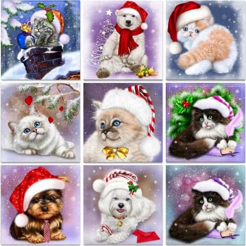 GATYZTORY Cartoon Animals DIY Painting By Numbers Kit Oil Paints 40*50 Canvas Pictures Home Decor Crafts For Adults For Handiwor