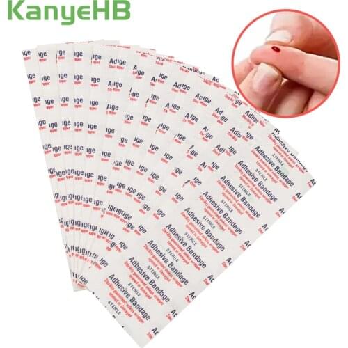 50pcs Waterproof Breathable Medical Band Aid Small Wound Patch Hemostasis Adhesive Bandages First Aid Emergency Kit For Kids