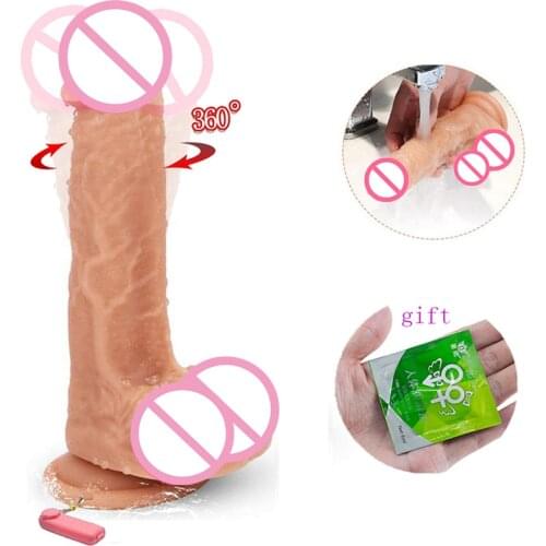 Realistic Feeling Soft TPE Penis Vibrator Faloimetor Cock for Women Womens Dildo Sex Toys Dildosex Toy Masturbators Sex Shop