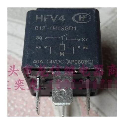 Relays HFV4 012-1H1SGD1 V4-1A-12V-40A