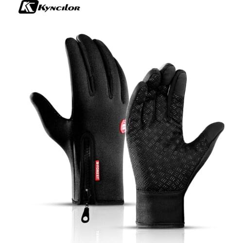 Unisex Touchscreen Winter Thermal Warm Cycling Bicycle Bike Ski Outdoor Camping Hiking Motorcycle Gloves Sports Full Finger