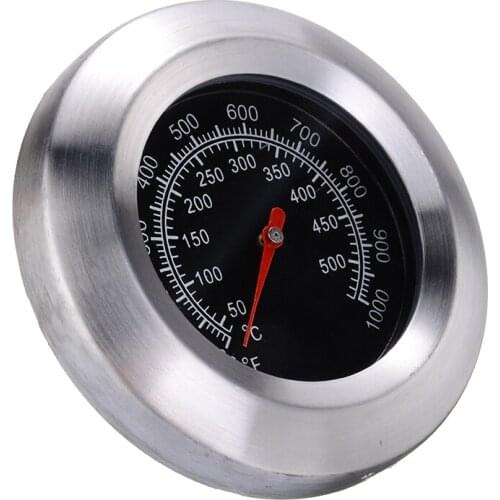 50-500 Degrees Celsius Stainless Steel BBQ Smoker Grill Thermometer Barbecue Oven Temperature Gauge