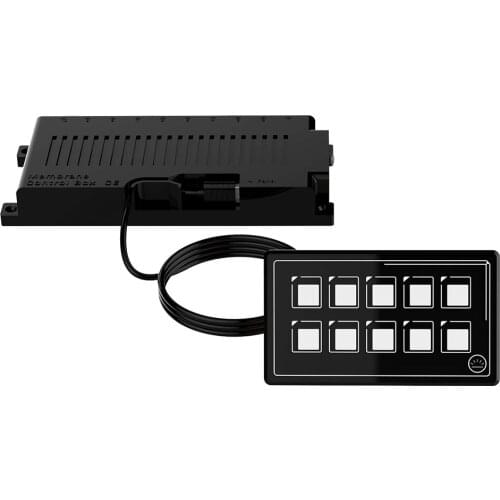 SP5110A RV Waterproof Switch Panel Bluetooth Mobile Bluetooth-compatible 10 Gang LED Light Switch Panel Switch Panel LED Light