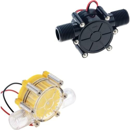 DC 5V 12V 80V 10W Water Flow Pump Mini Hydro Generator Turbine Flow Hydraulic Conversion For Energy Conversion Energy Generators