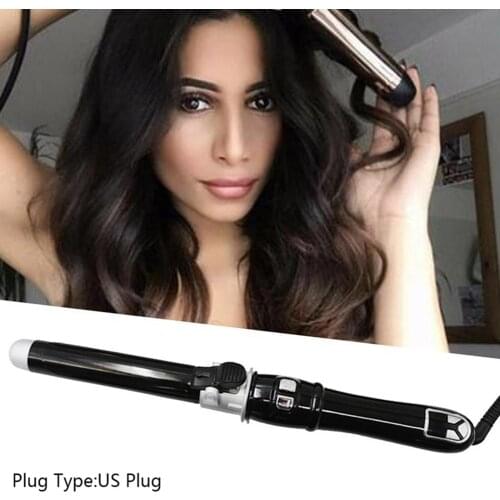 Rotating Electric Curling Iron Automatic Hair Curler Stick Ceramic Roll Curling 360-degree Automatic Rotation Styling Tools