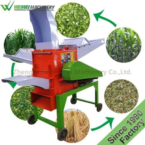 Weiwei chaff cutter the most popular wheat hammer mill for animal feed use