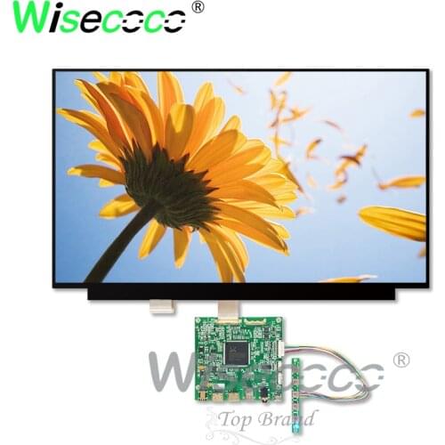 Wisecoco 15.6 inch 3840*2160 4K IPS LCD slim LCM screen dispaly with 2 HDMI eDP controller board driver board cable