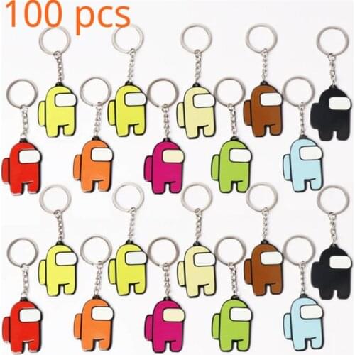 Colorful 100Pcs/Pack 10mm Metal Connecting Ring Hanging Circle Key Unisex Keyring Keychain Keyfob DIY Jewelry Making Accessories