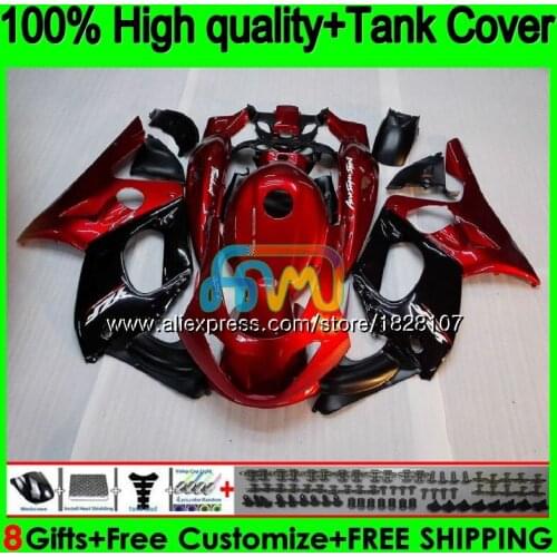 YZF600R For YAMAHA Thundercat 96 97 98 99 00 01 02 72BS.11 YZF-600R Pearl red hot YZF 600R 1996 1997 1998 1999 2000 2001 Fairing