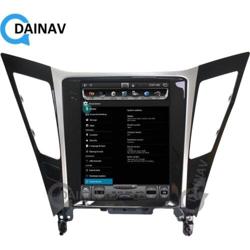 10.4 inch Car DVD Player GPS Navigation FOR-Hyundai Sonata 8 2011-2014 Tesla style Android Car Radio Multimedia Player
