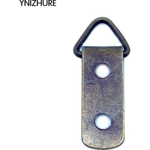 100pcs 30 * 11MM Antique small triangle hook bronze decoration small metal hook hanger bronze