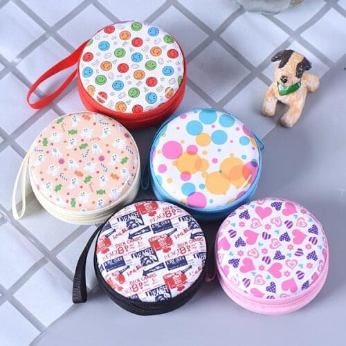 12pc/lot Creative fashion round tin iron box / mini pouch / key purse / pencil case /steel box/coin storage bag/headset gift bag