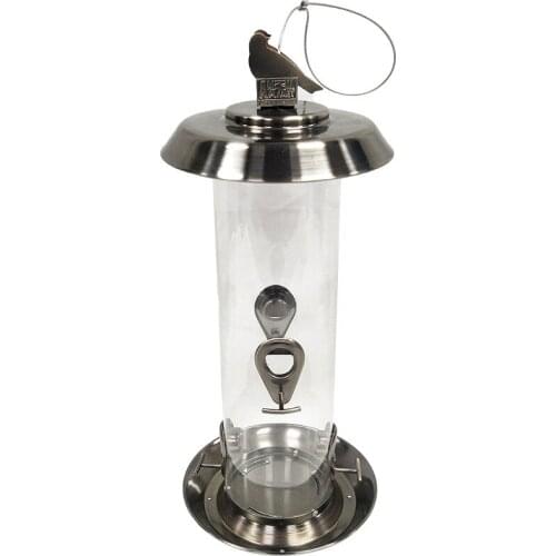 2021 New European Style Garden Wild Bird Feeder Outdoor Bird Feeders Food Container