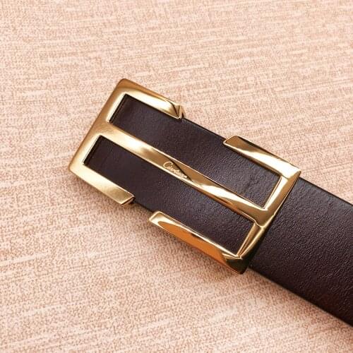 2021 ciartuar luxury new fashion design luxury men belt high quality genuine leather of cowskin for women H buckle free shipping