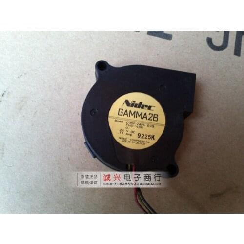 For nidec gamma26 d05f-24ph 03b 5015 24v 0.11a drum wind machine