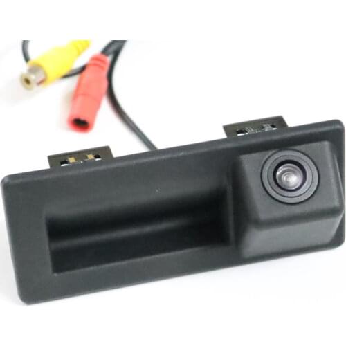 Lyudmila FOR Audi A4L S5 Q3 Q5 A8 2017 Car Rear View Camera Back up Reverse Camera RCA Original Factory Trunk Handle Camera