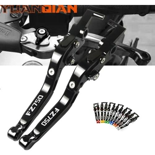 Motorcycle Accessories Aluminum Brake Clutch Levers Adjustable Folding Extendable For yamaha FZ400 R FZ600 FZ750 Z700 GENESIS FZ