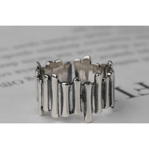 New Charming Lines Finger Ring for Women Vintage Boho Knuckle Party Rings Gothic Punk Jewelry Gifts for Girls