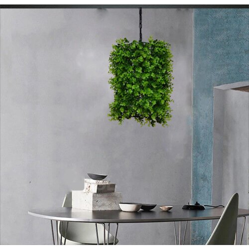 Green Plant pendant lamp creative pendant lamp for coffee bar dining room pendentes para sala de jantar suspension luminaire