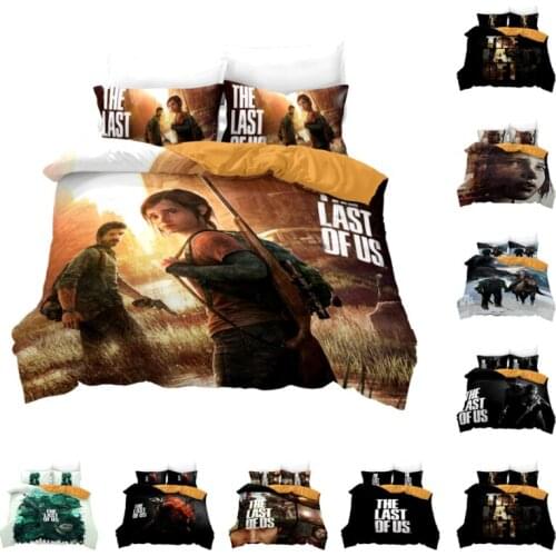 The Last of Us Home Textile Pillow Case 3D Bed Linen Duvet Covers Comforter Bedding Sets Bed Set Home Decor Bedding