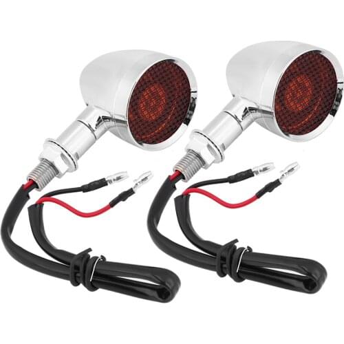 Dropshipping 1Pair Turn Signal Lamp Universal Motorcycle LED Turn Signal Light Lamp Indicator Bulb Turn Signal Lights