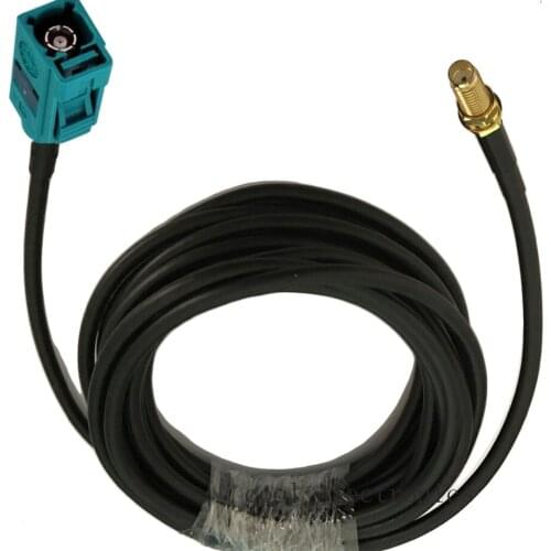 SMA Female to Fakra Z Jack Female RF GPS Antenna Coaxial Extension LMR195 Jumper Cable 50ohm 1m 3m 5m 10m 15m 20m 30m