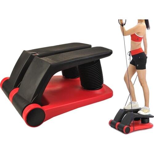 INTBUYING Air Stepper Climber Fitness Machine Resistant Cord Safe and Durable