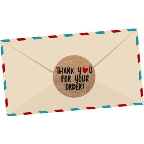 Roll Round Hot Stamping Thank You Baking Sticker Scrapbook, Packing Stationery Label For Party Activities