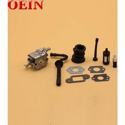 Carburetor Intake Boot Fuel Oil Hose Filter Gasket Fit For STIHL MS 021 023 025 MS210 MS230 MS250 210 230 250 Walbro WT 286 Carb