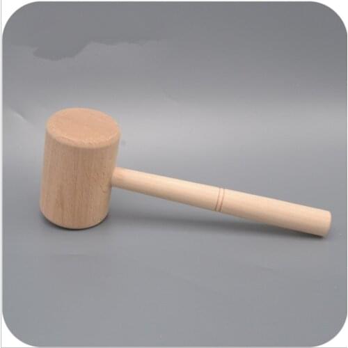 1pcs Wood Hammer Leather Carving Hammer Printing Tool DIY Craft Cowhide Punch Sew Tool