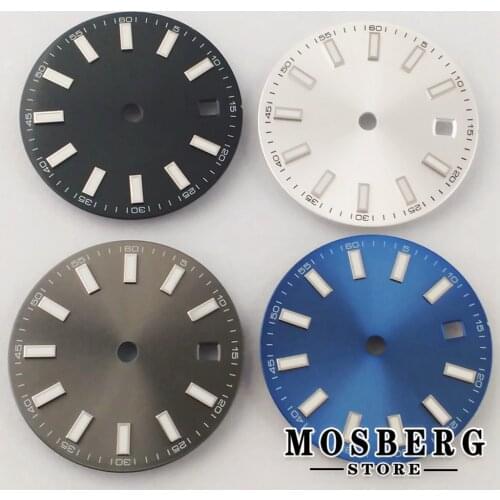 29.2mm Sterile Luminous Accessories Watch Dial With Date Window For ETA 2824 2836 Miyota 8215 8205 821A DG 2813 3804 Movement