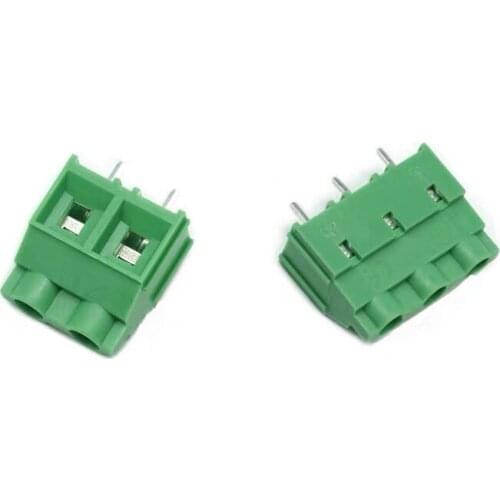 5pcs KF635 6.35MM 7.62MM 9.5MM Screw PCB Terminal Block Connector Pitch 2P 3P 4P 5P 6P 300V 30A Screw Terminal