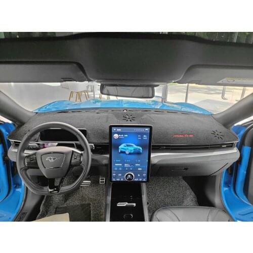 Car Dashboard Cover Carpet Cape For Ford Mustang Mach-E Sun Shade Pad Carpet mat