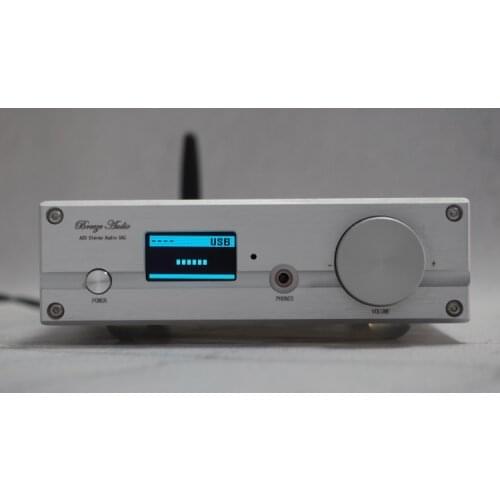 Weiliang SU5 APTX HD Bluetooth 5.0 ES9038Q2M DAC HIFI EXQUIS XMOS USB DSD256 Decoder TPA6120 Headphone Amp With Remote