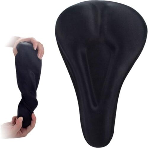 Bicycle Seat Breathable Bicycle Saddle Seat Soft Thickened Mountain Bike Bicycle Seat Cushion Cycling Gel Pad Cushion Cover
