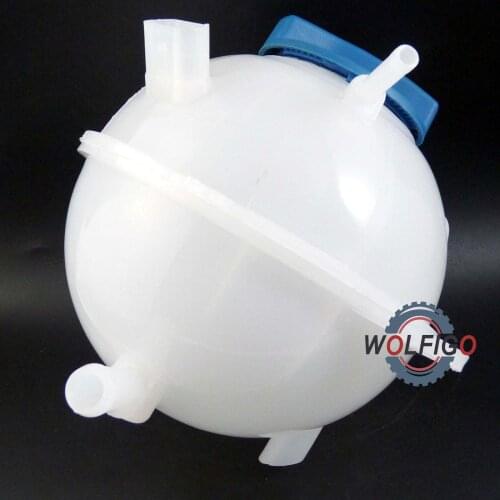 WOLFIGO Coolant Expansion Tank Reservoir & Cap Kit 1J0121321B 1J0121321B 1J0121407D For VW Bora Jetta Golf MK4 AUDI SKODA SEAT
