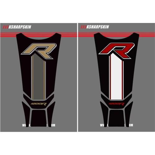 For BMW R1200R 2015-2018 r1200 r 1200r Motorcycle fuel tank stickers fuel tank pad 3D decals decoration sticker
