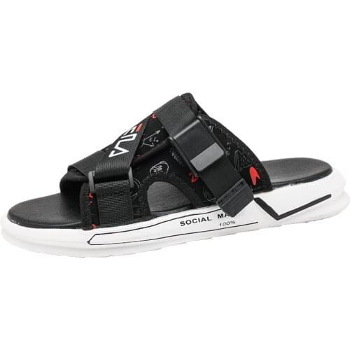 New Mens Summer Beach Leather Soft Slippers Men Casual Flip FlipНовинка; мужские летние пляжные кожаные мягкие тапочки