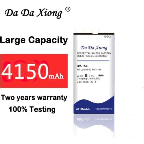 New high capacity 4150mAh BV-T5E BVT5E Li-ion Phone Battery for Nokia Lumia 950 RM-1106 RM-1104 RM-110