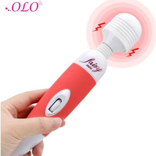 OLO Powerful AV Rod Vibrator Adult Sex Toys for Women Clit Stimulation Multi-Speed Magic Wand Massager Body Massage Sex Products