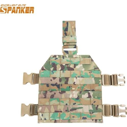 EXCELLENT ELITE SPANKER Tactical Legs Hanging Plate Hunting Leg Panel Military Portable Leg Sets Slingshot Hanging