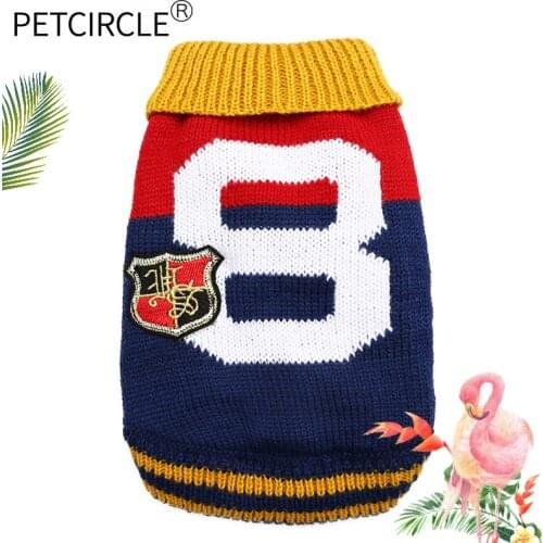 PETCIRCLE Dog Clothes Teddy French Bulldog Chihuahua Bichon Frise Autumn Winter Clothes Cat Pet Clothing 8th Coat Sweater