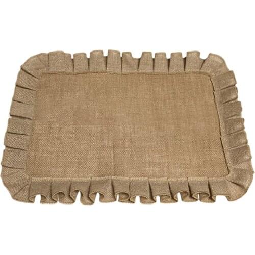 Coaster Placemat Table Mat Bowl Pad Placemats Wedding Jute Coffee Drink Tea Cup Mug For Dining Tables Decoration Insulation Pads