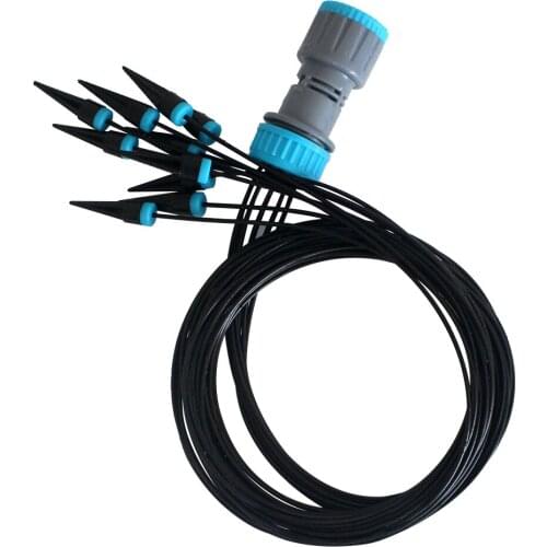 Automatic Irrigation Spray 10 Heads 1.6 Meters Long Drip Irrigation Pipe Irrigation System for Garden Watering