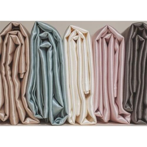 1Pair Pillowcase Pink 100% Silky Satin Pillowcase Nature Pillow Case For Home Healthy Standard Queen King Pillow Cover Set Sham