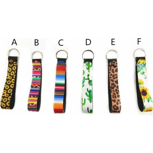 12pcs Key Chain Neoprene Rose Bag Charmer Keychain With Metal Buckles In Front For Wedding Favors Gift For Guest