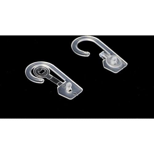 200pcs Black Clear Plastic Shirt Dress Underwear Sock Gloves Clip Bag Package Fabric Header Hook Clothes Hangers