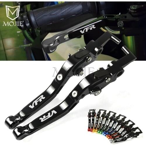 Motorcycle Accessories CNC Adjustable Folding Extendable Brake Clutch Levers Set For Honda VFR800 VFR 800 Fi VFR800 W1 1998-2001
