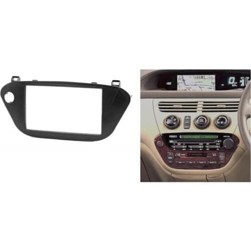 For TOYOTA Vista V50 Double Din Fascia Stereo Panel Radio DVD Dash Installation Mount Trim Kit Face Plate Frame Bezel